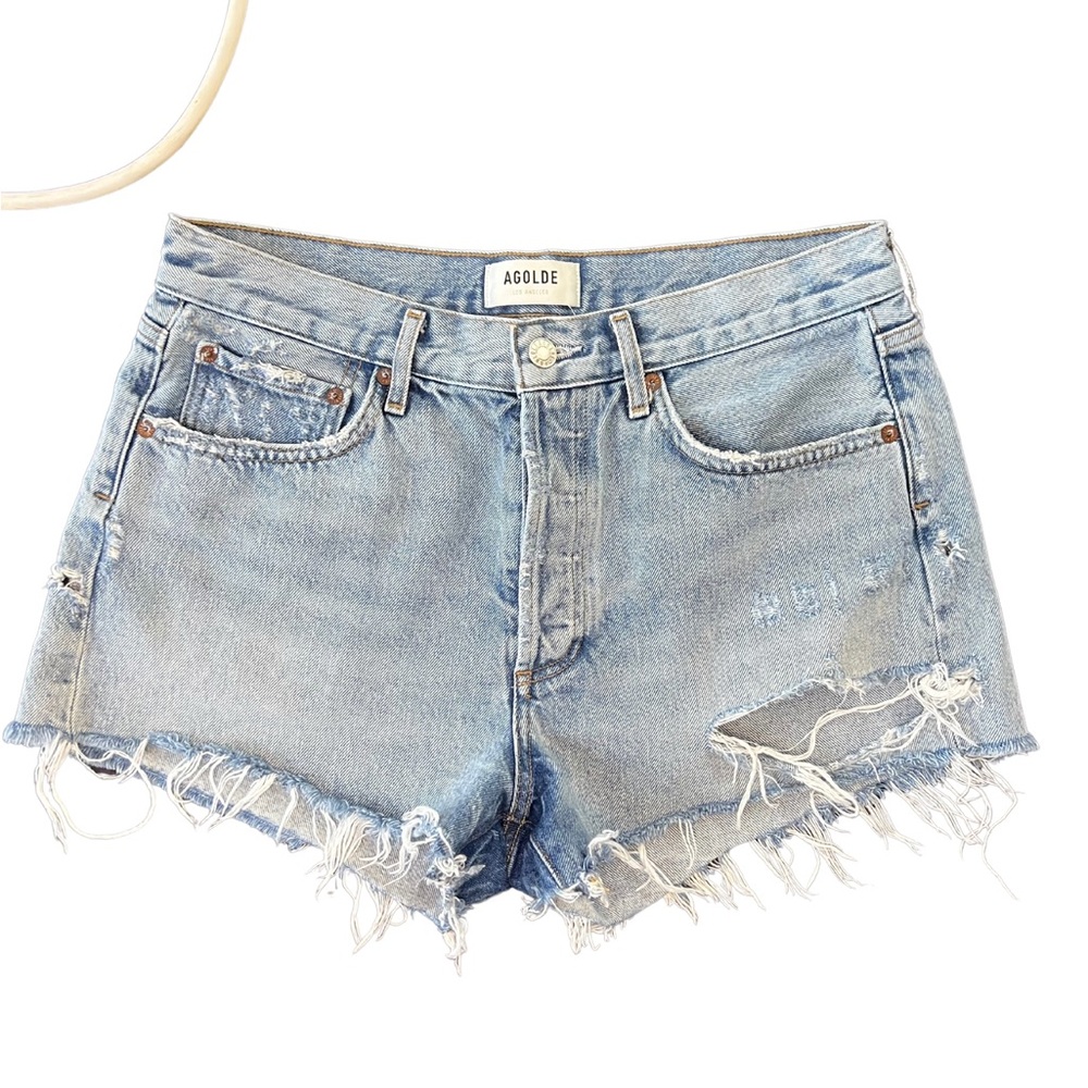 AGOLDE women’s denim shorts